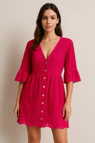 Vestido Laise Pink Amaro