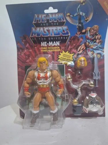 He-Man - Boneco de Ação - Puno Boleador