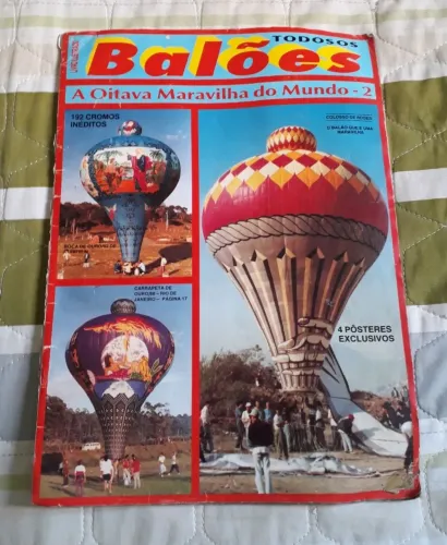 Álbum completo Balões - A Oitava Maravilha do Mundo - 2 FAVOR LER A DESCRIÇÃO!