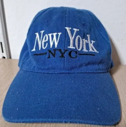 boné original new york azul