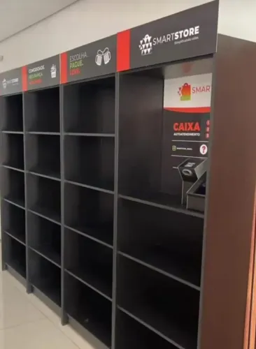 Prateleira mercadinho
