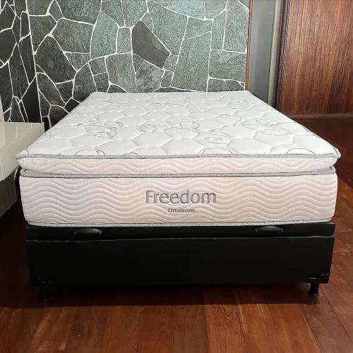Colchão Casal New Freedom 32 cm D33 Molas ensacadas - ORTOBOM