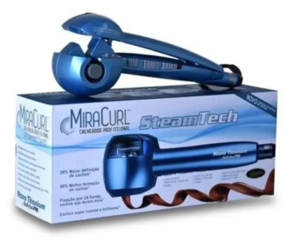 Modelador de Cachos Miracurl SteamTech Nano Titanium