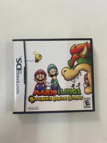 JOGO MARIO E LUIGI BOWSER'S INSIDE STORY - DS