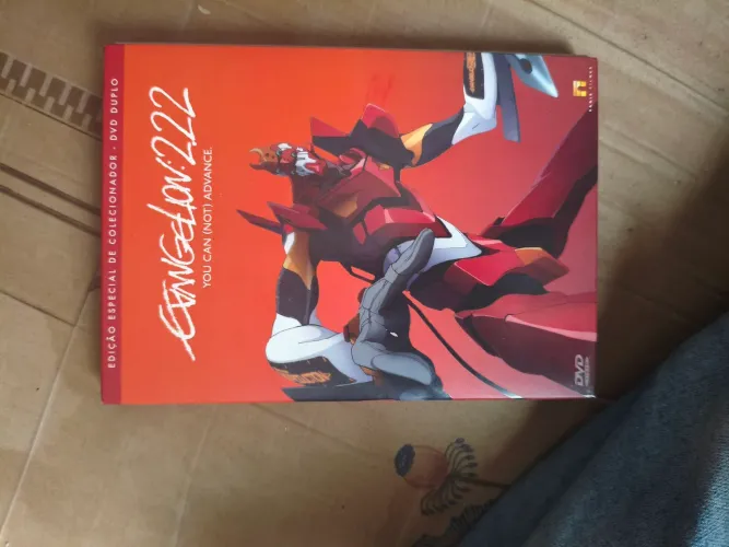 DVD DUPLO EVANGELION 1.1 - VOCÊ (NÃO) ESTÁ SÓ - C/ POSTER E C/ LUVA.