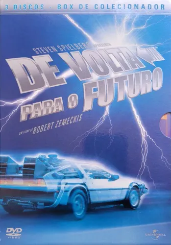 TRIPLO DVD DE Volta P/ FUTURO +  DVD Duplo Superman- O Retorno.