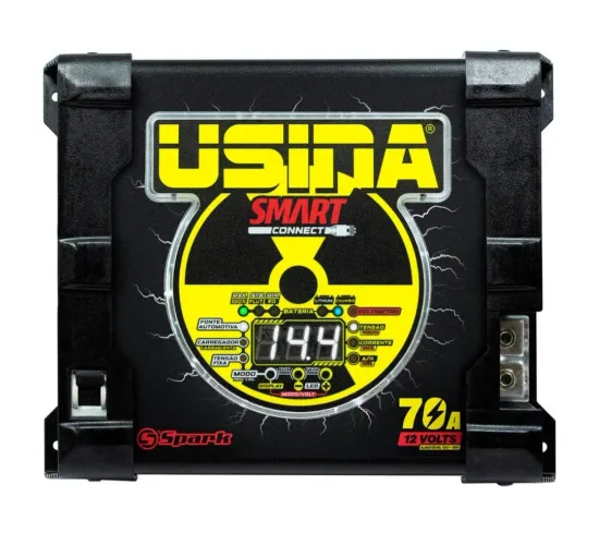 Fonte Carregador de Bateria Usina 70A Smart conect 