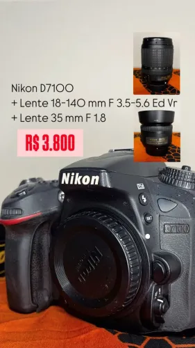 Câmera Nikon D7100
