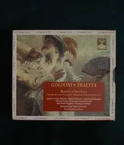 CD Duplo Traetta (música) e Goldoni (libreto): Buovo d'Antona (Made in Germany)