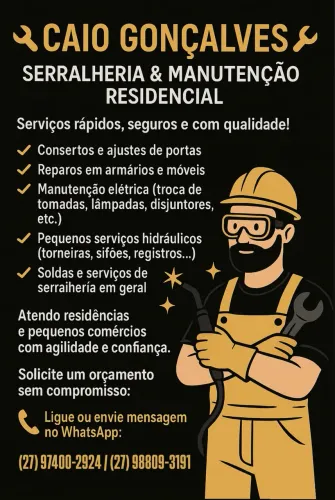Serralheiro e Marido de Aluguel