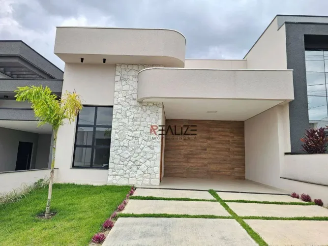 Casa com quintal gramado e 3 dormitórios à venda, por R$ 1.200.000 - Condomínio Park Gran