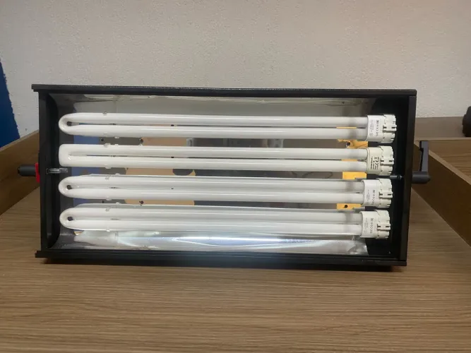 Luminária Fluorescente para Estúdio Fotográfico