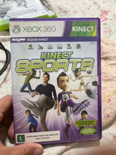 Kinect xbox 360 + jogo sports 