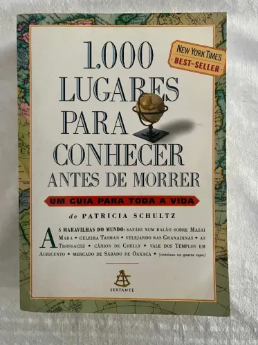 1000 Lugares para Conhecer Antes de Morrer, usado mas em bom estado
