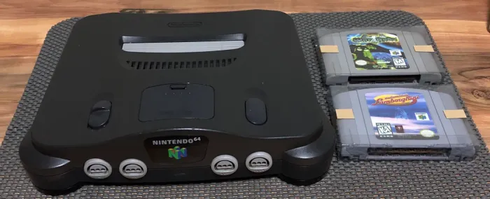 Nintendo 64 Completo + 2 Jogos