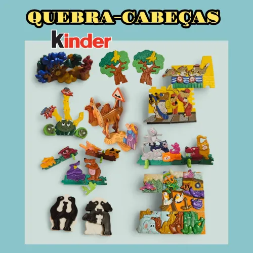 QUEBRA-CABEÇAS KINDER OVO