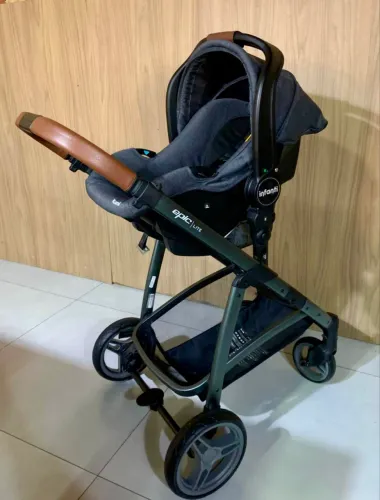 Carrinho de bebe 3 em 1