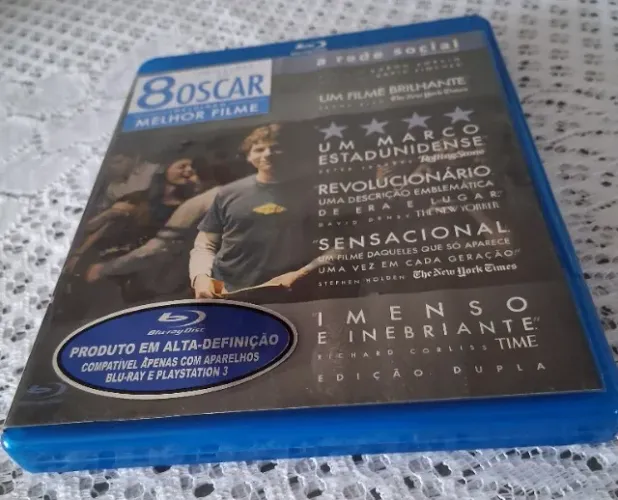 Blu-Ray A Rede Social Duplo- Original