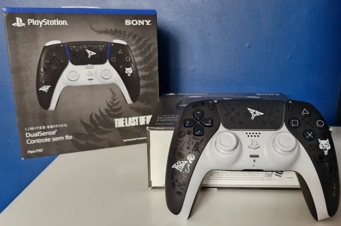 Controle PS5 Dualsense Edição Limitada The Last of Us - Lacrado.