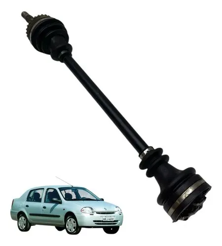 Semi Eixo Homocinetica Lado Direito Renault Clio 1.0 16v 2001 2002 2003 2004 2005 2006