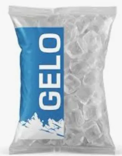 Gelo cubo filtrado 1kg 5kg 10kg 