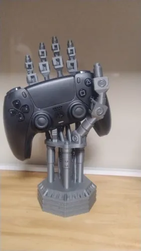 suporte controle ps5 mão do exterminador do futuro