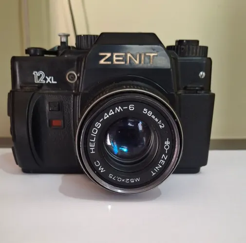 Câmera ZENIT 12XL lente 58mm44-6 F2.0