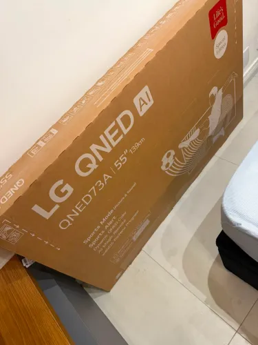 Vendo Smart TV 55? LG 4K 55QNED73ASA QNED Processador a7 AI WebOS 25