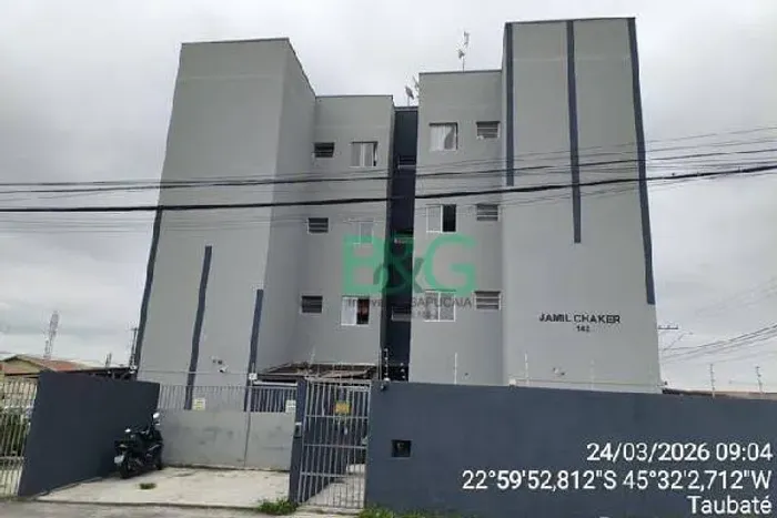 Apartamento com 2 dormitórios à venda, 56 m² por R$ 89.575,84 - Jardim Ana Rosa - Taubaté/