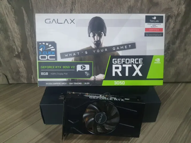 Placa de video Rtx 30 séries 8gb