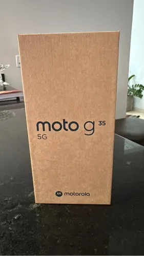 Moto g35 128gb novo/lacrado