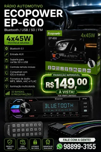 Promoção de som de carro auto rádio com Bluetooth instalação grátis