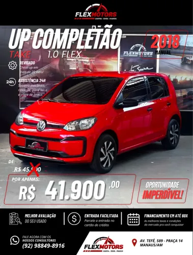 Volkswagen Up! Take 1.0 Total Flex 12V 5P 2018