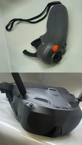 DJI Goggles N3 + DJI Motion Controller - Estado de novo
