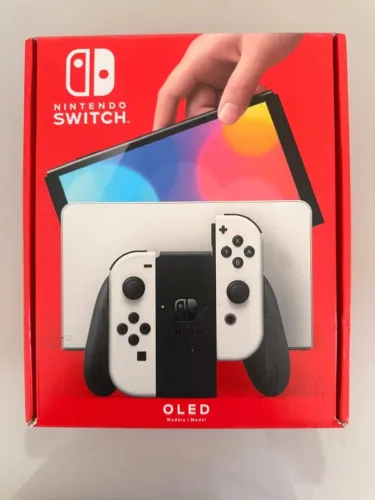 Nintendo Switch Oled Desbloq. 256gb Completo