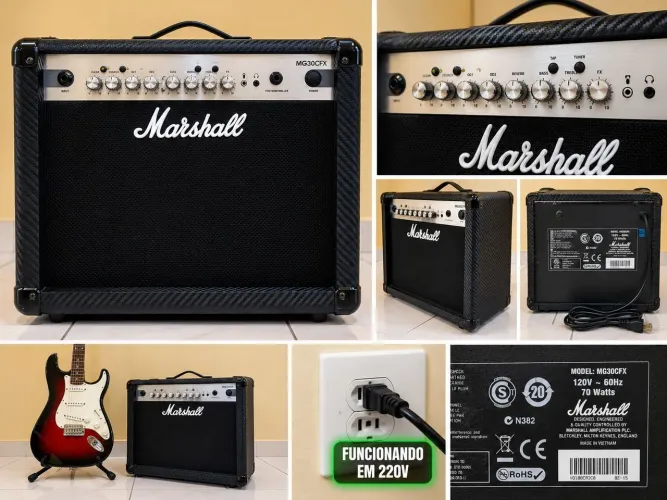 Amplificador Marshall MG30CFX 30W Original | Excelente Estado