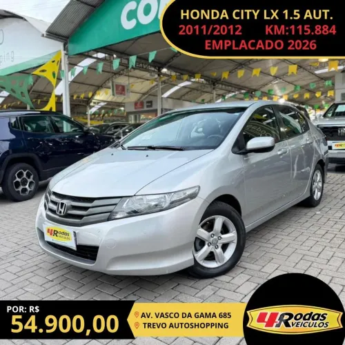 Honda City Sedan LX 1.5 Flex 16V 4P Aut. 2012
