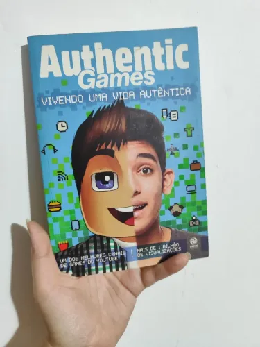 Biografia Authentic Games - vivendo uma vida Autêntica AUTOGRAFADO