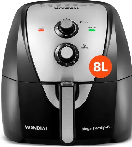 Air Fryer 8l mondial, na caixa (somente para Manaus)
