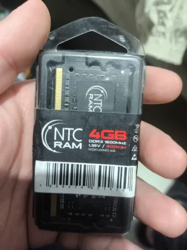 Memória notebook ddr3 1600 mhz