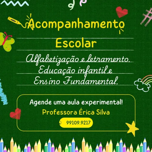 Acompanhamento  escolar e Pedagógico 