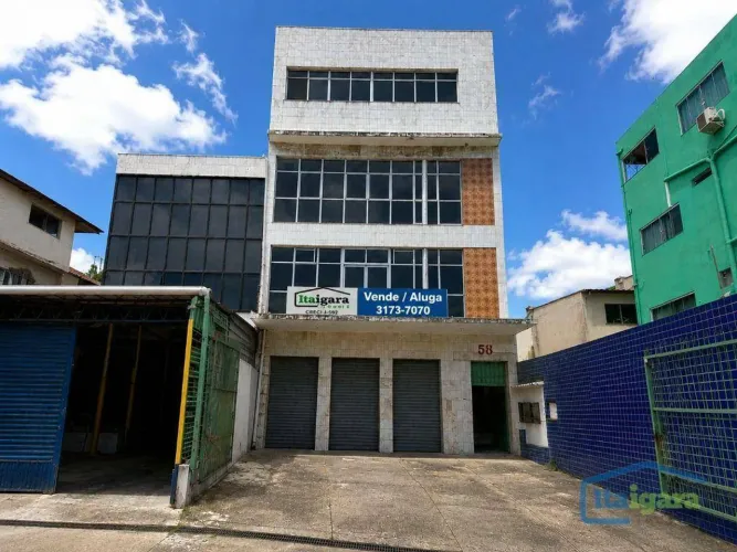 Prédio Galpão 543 m² - venda por R$ 2.500.000 ou locação por R$ 15.179/mês - Garcia - Salv