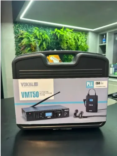 Sistema Monitor Retorno Sem Fio Vmt 50 Vokal Vmt50 Sem Fone
