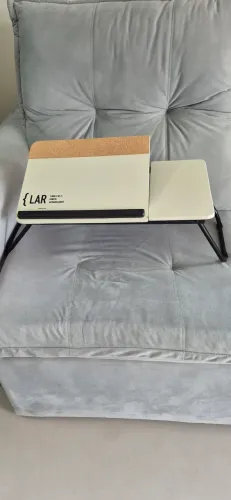 Mesinha para laptop inclinável dobrável nova 53x30 -  Imaginarium