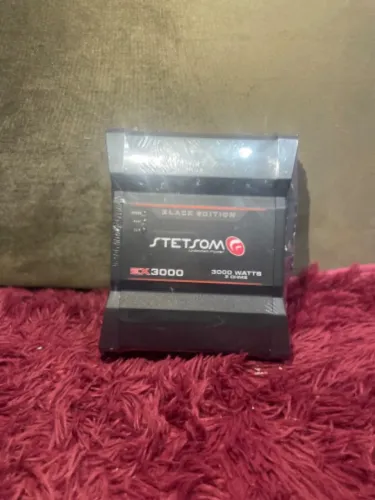Módulo Amplificador Stetsom EX3000 Black Edition 3000W RMS 2 Ohms