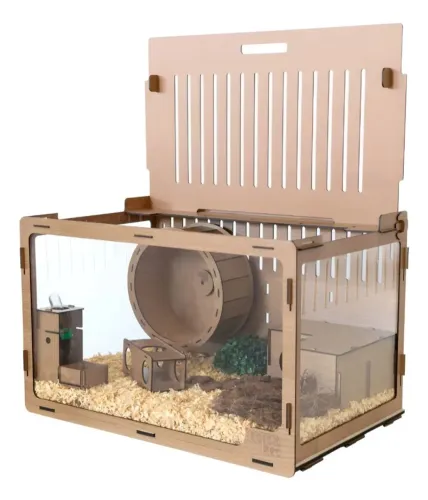 Terrario para hamster