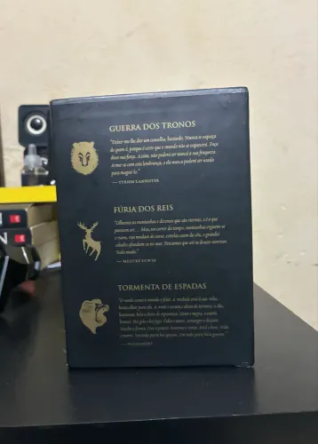 box colecionador game of thrones 5 volumes | editora leya