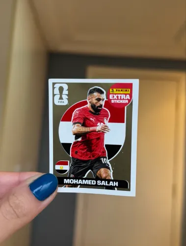 Figurinha extra Mohamed Salah 