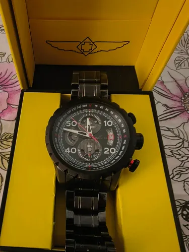 Relógio invicta aviator original completo aceito troca
