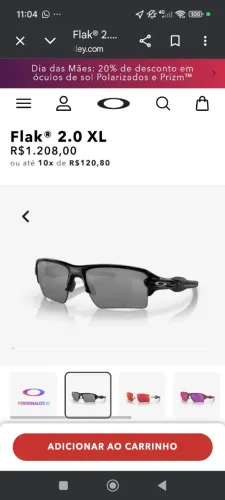 Óculos de sol Oakley original